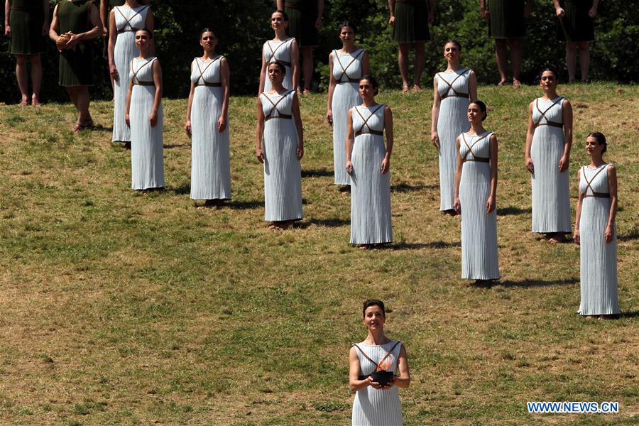 (SP)GREECE-ACIENT OLYMPIA-DRESS REHEARSAL