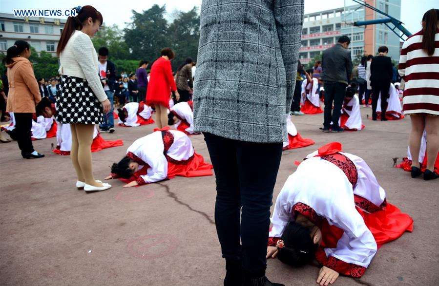 #CHINA-SICHUAN-NEIJIANG-COMING-OF-AGE CEREMONY (CN)