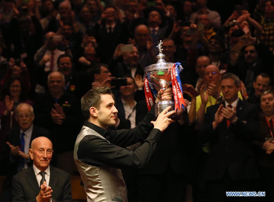 (SP)BRITAIN-SHEFFIELD-SNOOKER-WORLD CHAMPIONSHIP-FINAL