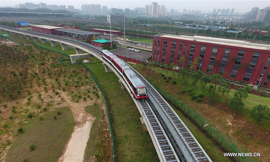 CHINA-CHANGSHA-MAGLEV LINE-TRIAL OPERATION (CN) 