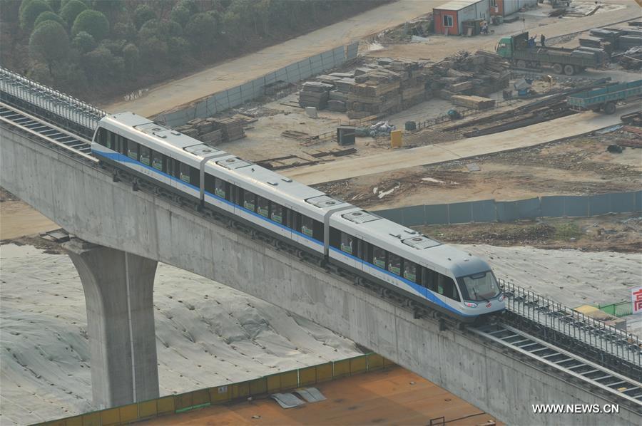 CHINA-CHANGSHA-MAGLEV LINE-TRIAL OPERATION (CN) 