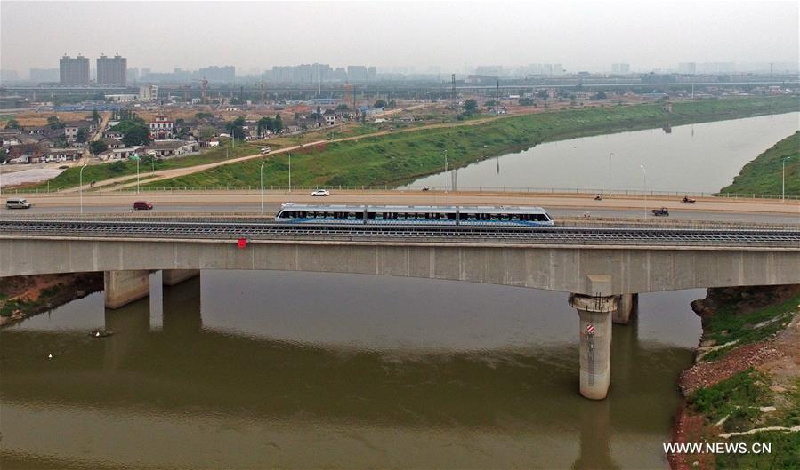 CHINA-CHANGSHA-MAGLEV LINE-TRIAL OPERATION (CN) 