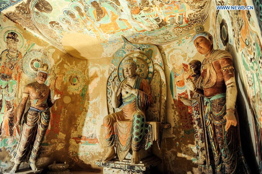 U.S.-LOS ANGELES-CAVE TEMPLES OF DUNHUANG-EXHIBITION