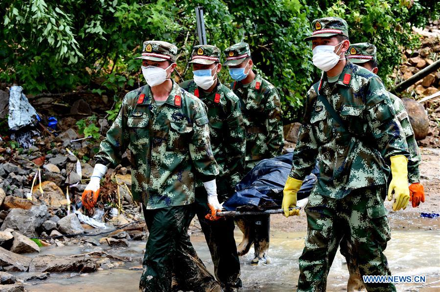 CHINA-FUJIAN-LANDSLIDE-RESCUE (CN)