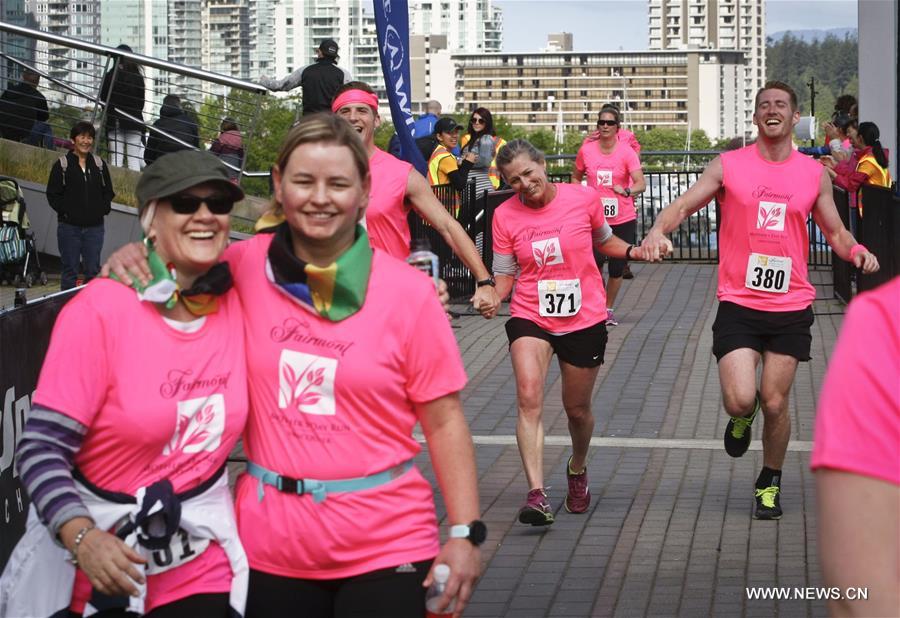 CANADA-VANCOUVER-MOTHER'S DAY-CHARITY RUN