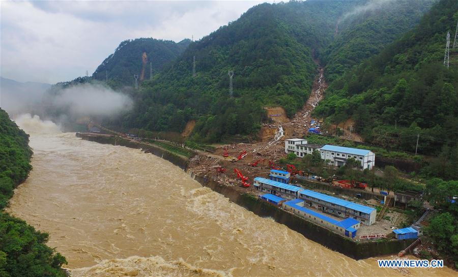 CHINA-FUJIAN-LANDSLIDE-RESCUE (CN)