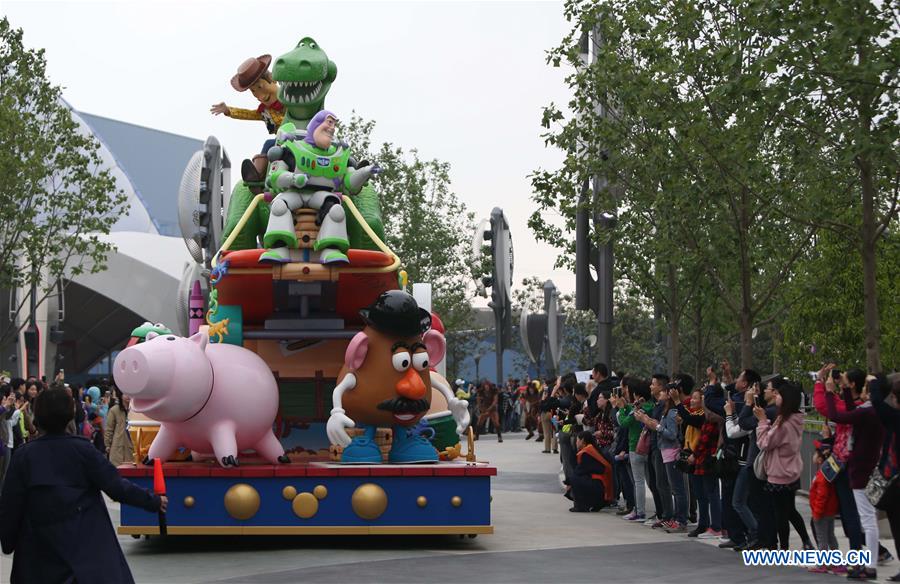 CHINA-SHANGHAI-DISNEY RESORT-TEST RUN (CN)