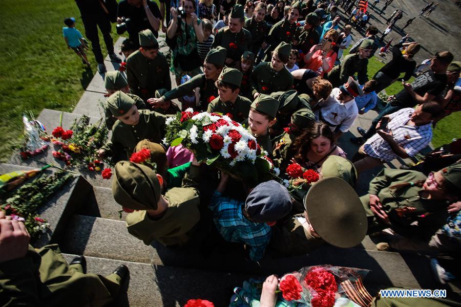 GERMANY-BERLIN-WWII-ANNIVERSARY-COMMEMORATION