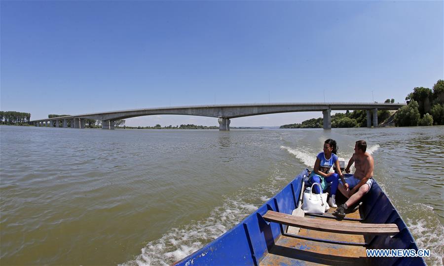 SERBIA-BELGRADE-ONE BELT ONE ROAD-PUPIN BRIDGE