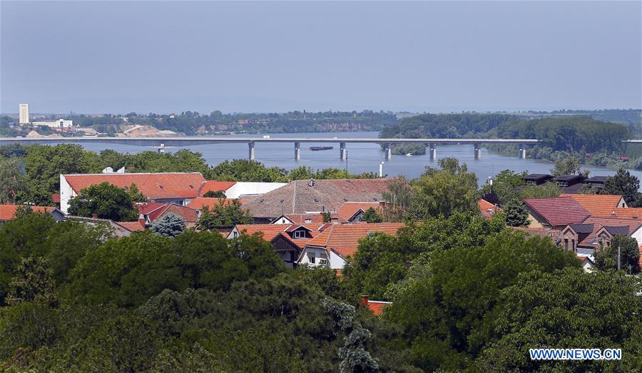 SERBIA-BELGRADE-ONE BELT ONE ROAD-PUPIN BRIDGE