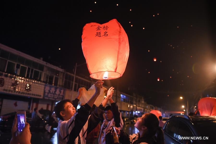 China's national college entrance exam will start from June 7