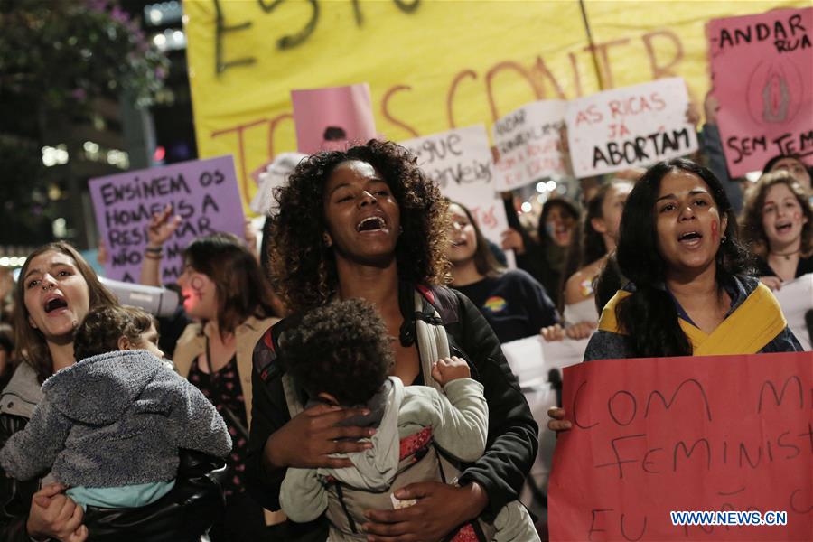 BRAZIL-SAO PAULO-SOCIETY-PROTEST