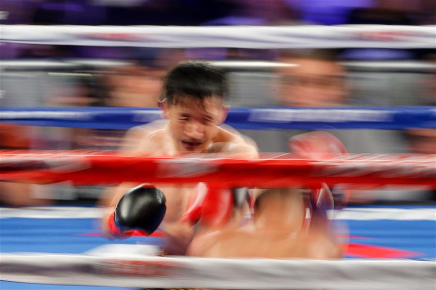 (SP)US-NEW YORK-WBO-ZOU SHIMING