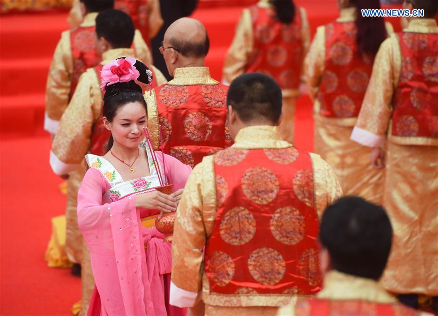 CHINA-FUJIAN-FOLK RELIGION-SACRIFICIAL CEREMONY-CHEN JINGGU (CN)