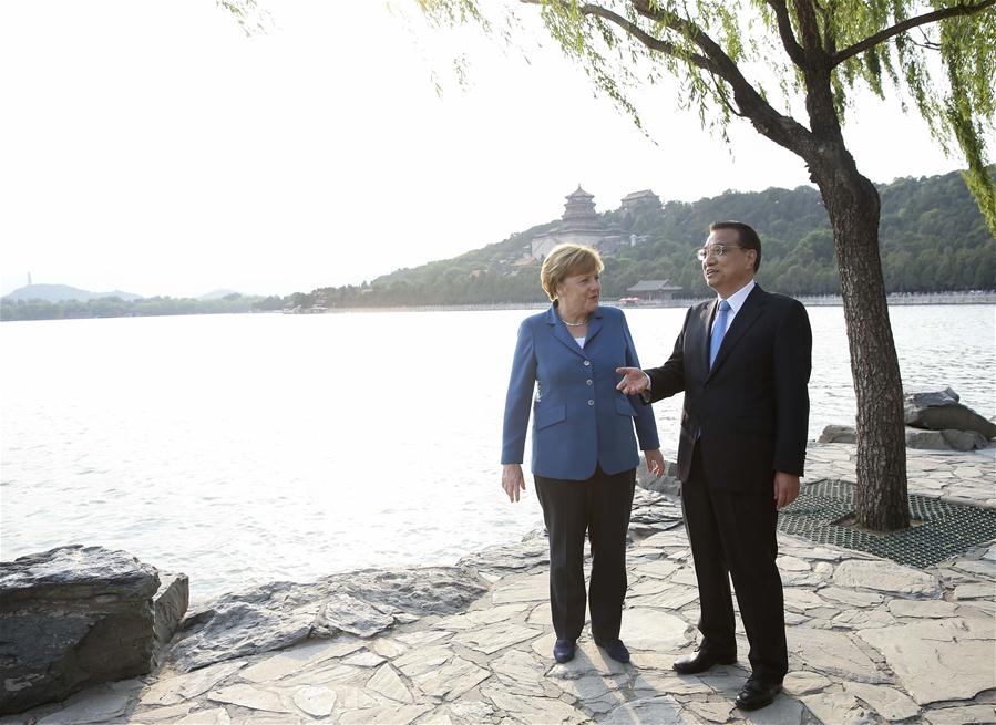 CHINA-BEIJING-LI KEQIANG-MERKEL-MEETING(CN)