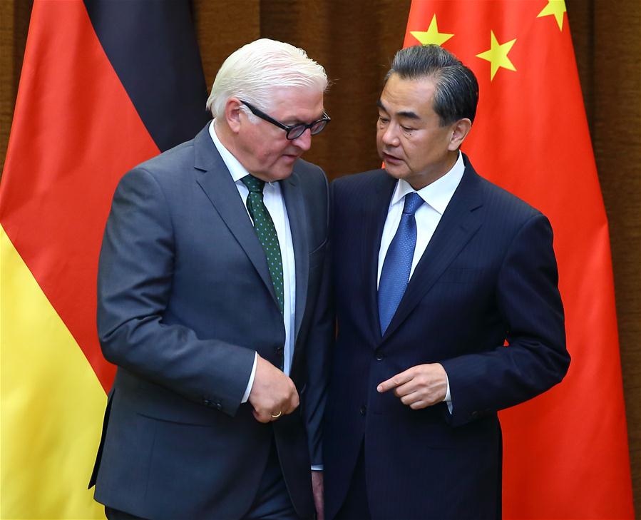 CHINA-BEIJING-WANG YI-GERMANY FM-MEETING(CN)