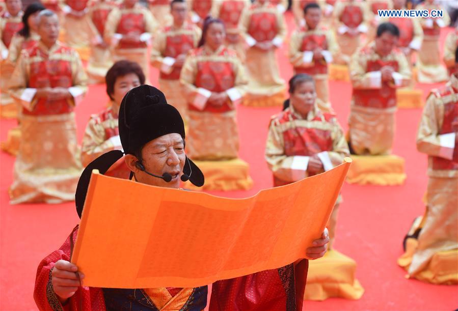 CHINA-FUJIAN-FOLK RELIGION-SACRIFICIAL CEREMONY-CHEN JINGGU (CN)