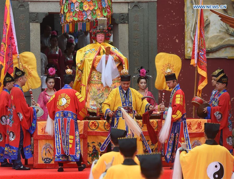 CHINA-FUJIAN-FOLK RELIGION-SACRIFICIAL CEREMONY-CHEN JINGGU (CN)