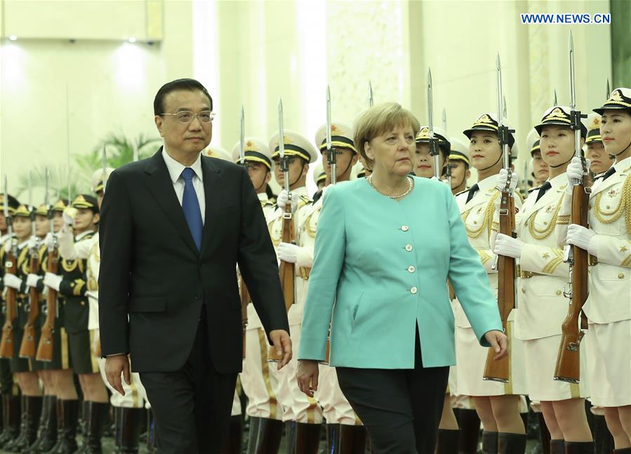 CHINA-BEIJING-LI KEQIANG-MERKEL-TALKS (CN)