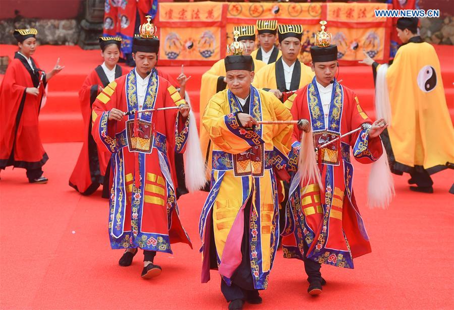 CHINA-FUJIAN-FOLK RELIGION-SACRIFICIAL CEREMONY-CHEN JINGGU (CN)