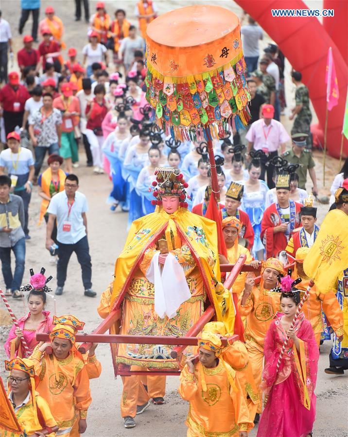 CHINA-FUJIAN-FOLK RELIGION-SACRIFICIAL CEREMONY-CHEN JINGGU (CN)