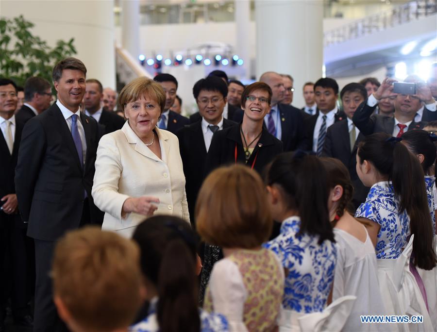 CHINA-SHENYANG-MERKEL-VISIT (CN)