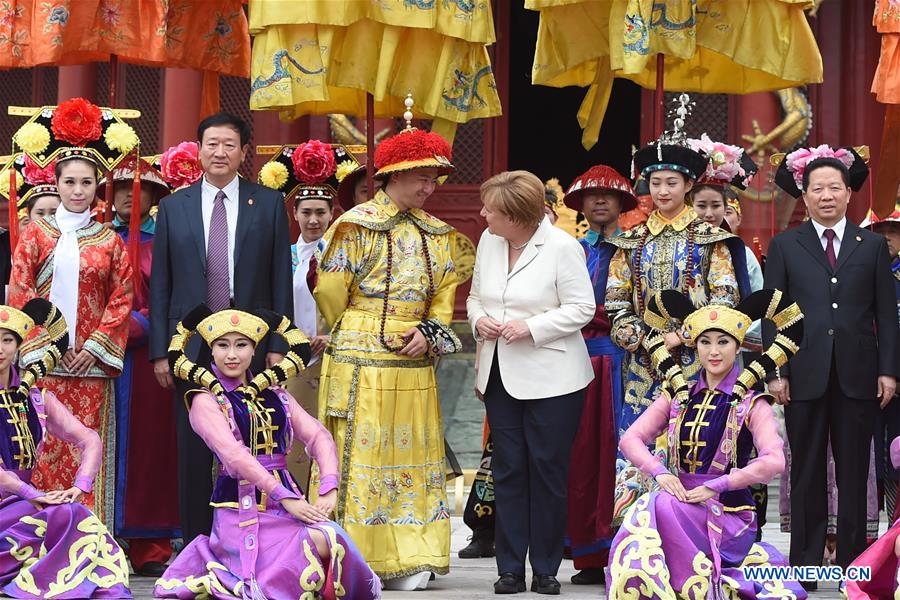 CHINA-SHENYANG-MERKEL-VISIT (CN)