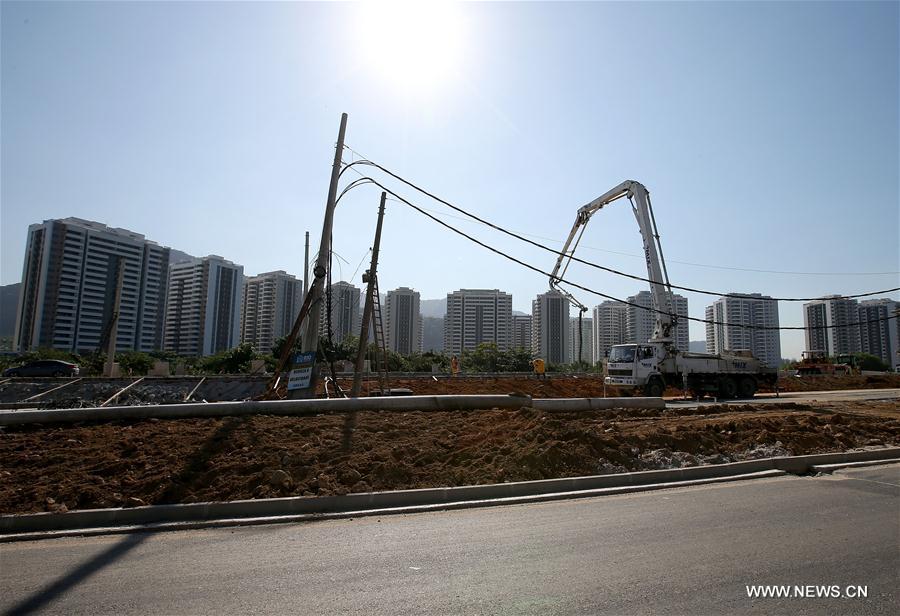 (SP)BRAZIL-RIO DE JANEIRO-OLYMPIC VILLAGE-VIEW