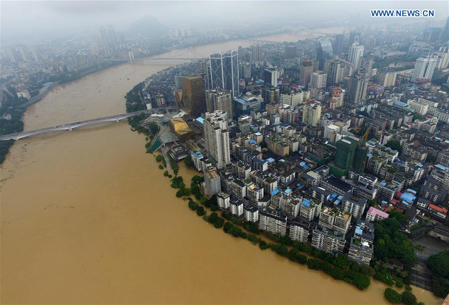 CHINA-LIUZHOU-FLOOD (CN)