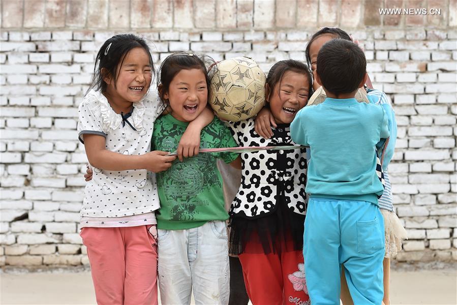 CHINA-SHANXI-RURAL CHILDREN-PE CLASS (CN)