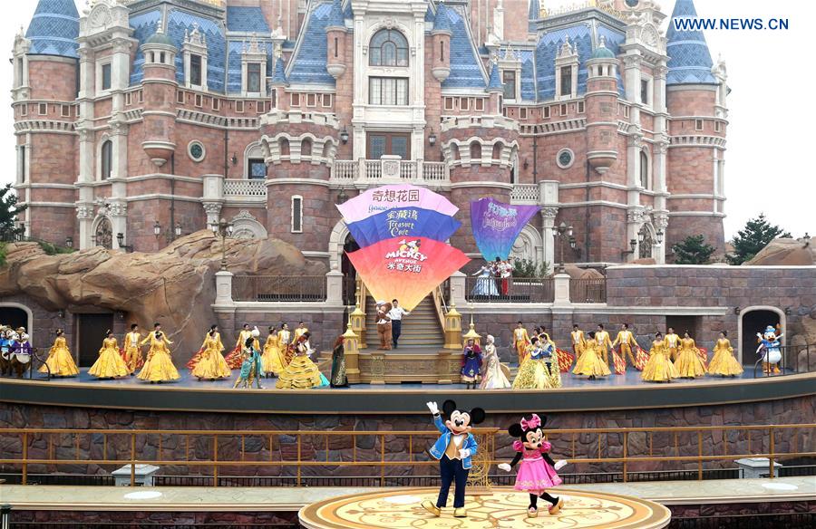 CHINA-SHANGHAI-DISNEY RESORT-OPEN (CN)