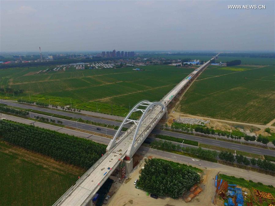 CHINA-BEIJING-SHENYANG-HIGH-SPEED RAILWAY-CONSTRUCTION (CN) 