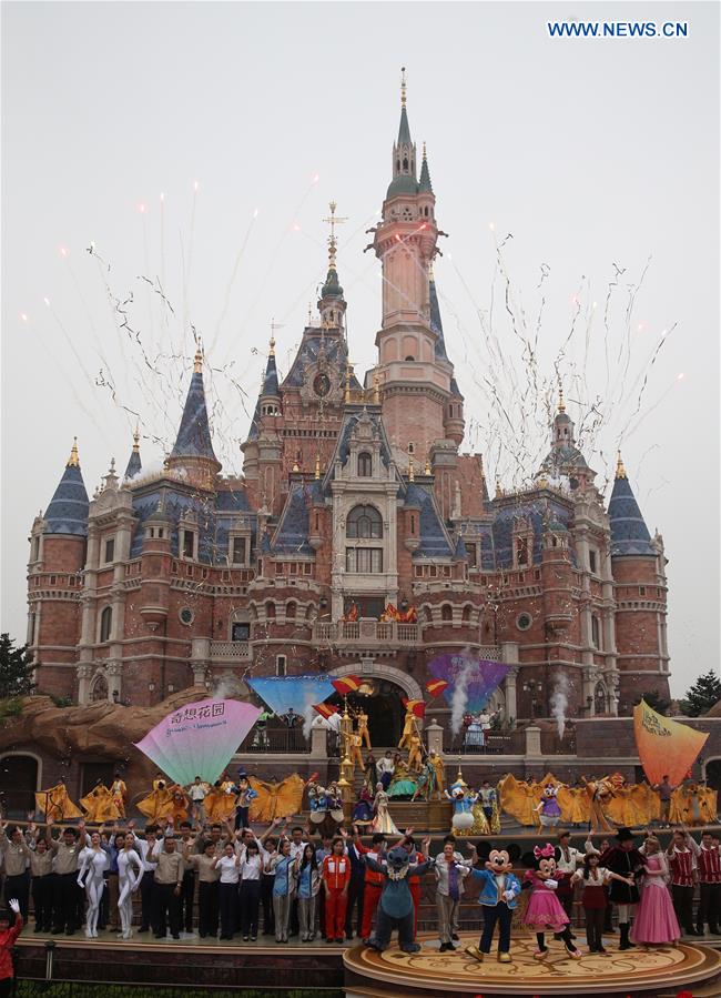 CHINA-SHANGHAI-DISNEY RESORT-OPEN (CN)