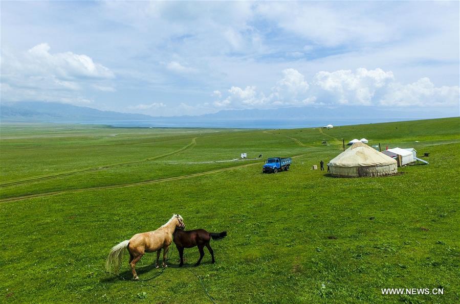 CHINA-XINJIANG-SAYRAM LAKE-SCENERY (CN)