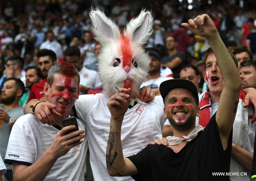 (SP)FRANCE-SAINT-ETIENNE-SOCCER-EURO 2016-GROUP B-ENGLAND VS SLOVAKIA