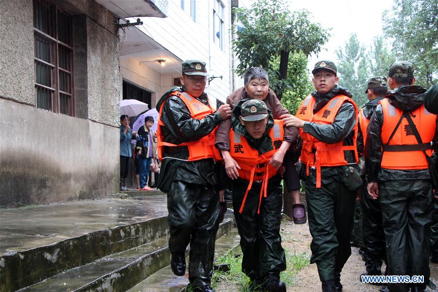 #CHINA-ANHUI-HEAVY RAIN (CN*)