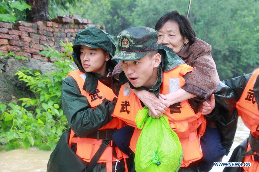 #CHINA-ANHUI-HEAVY RAIN (CN*)