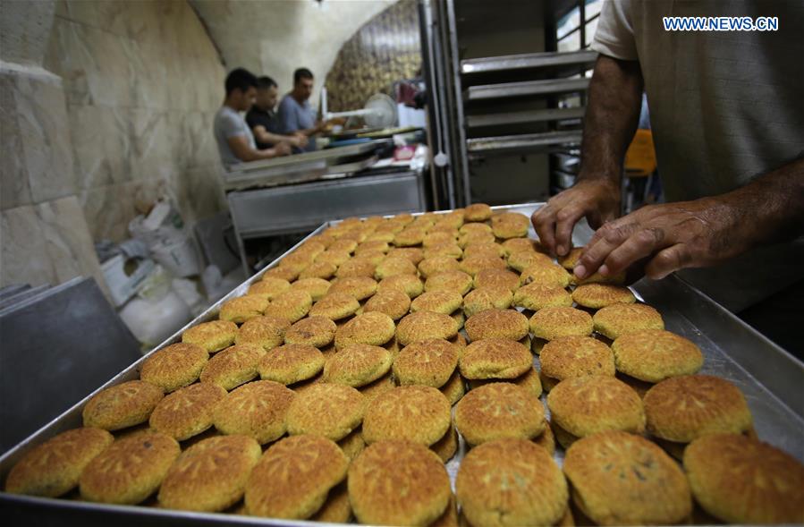 MIDEAST-NABLUS-EID AL-FITR