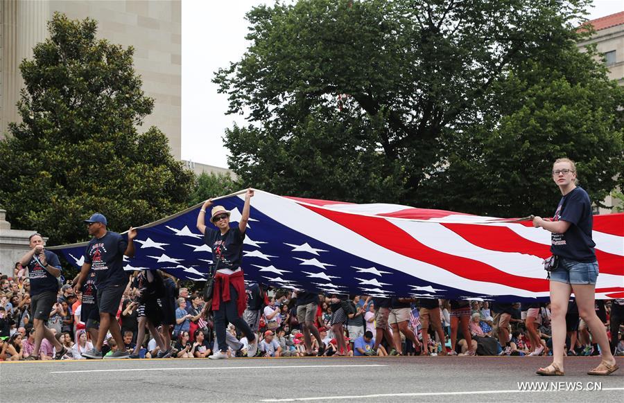 U.S.-WASHINGTON D.C.-INDEPENDENCE DAY-PARADE