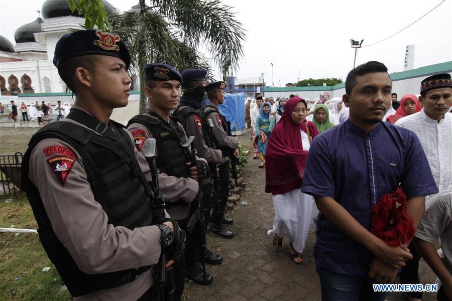 INDONESIA-ACEH-EID AL-FITR-SECURITY