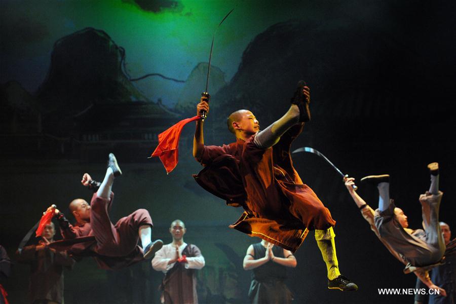 SINGAPORE-CHINA-SHAOLIN-SHOW