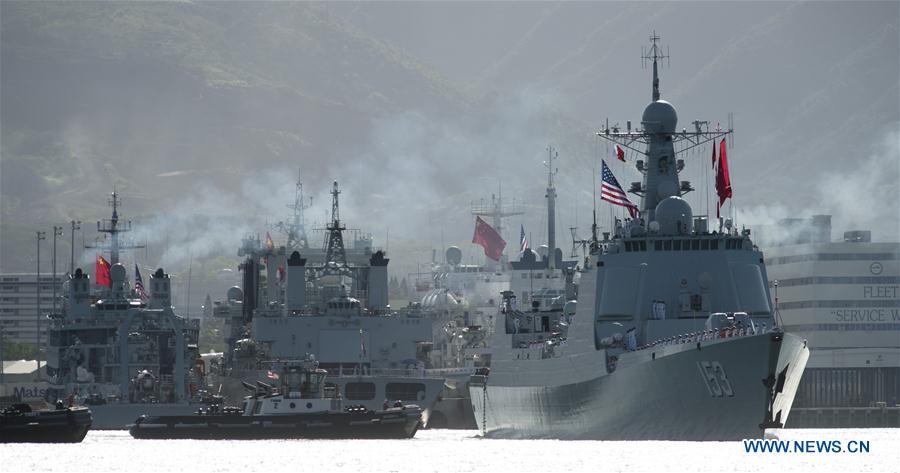 U.S.-HAWAII-CHINESE NAVY FLEET-RIMPAC