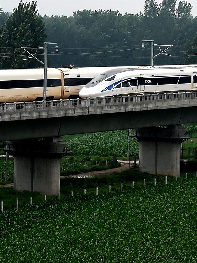 CHINA-BULLET TRAIN-WORLD RECORD (CN)