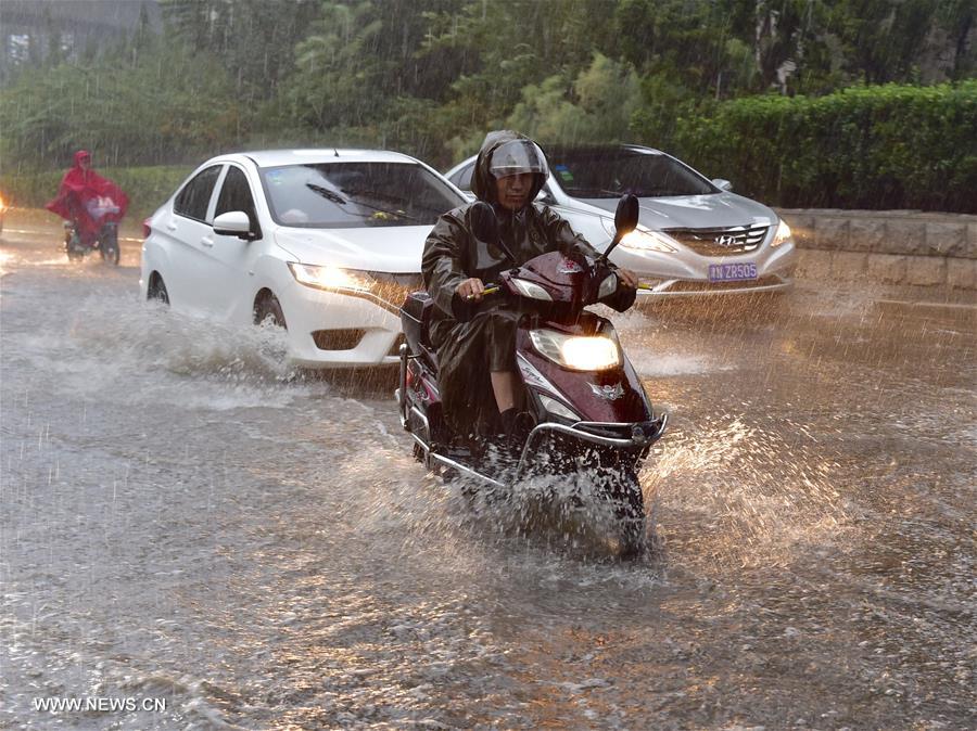 CHINA-TIANJIN-RAINSTORM (CN)