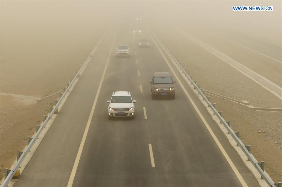 CHINA-GANSU-SANDSTORM (CN)