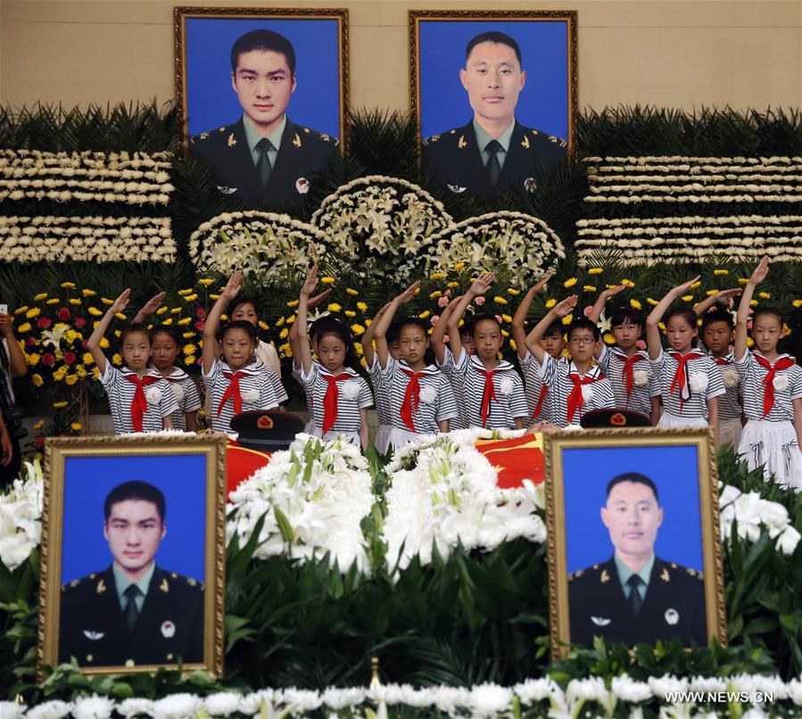 CHINA-HENAN-CHINESE UN PEACEKEEPERS-FUNERAL (CN)