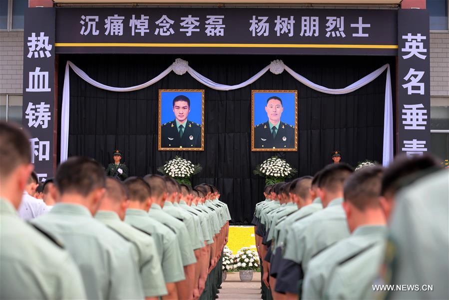 CHINA-HENAN-CHINESE UN PEACEKEEPERS-FUNERAL (CN)