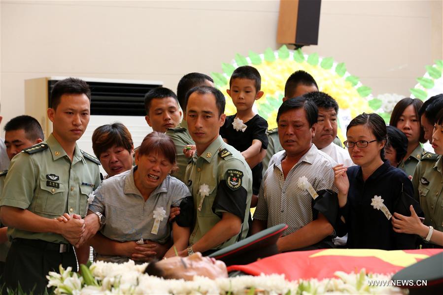 CHINA-HENAN-CHINESE UN PEACEKEEPERS-FUNERAL (CN)