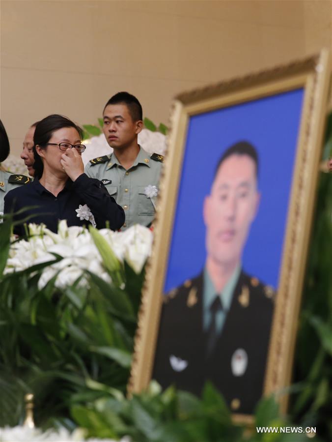 CHINA-HENAN-CHINESE UN PEACEKEEPERS-FUNERAL (CN)