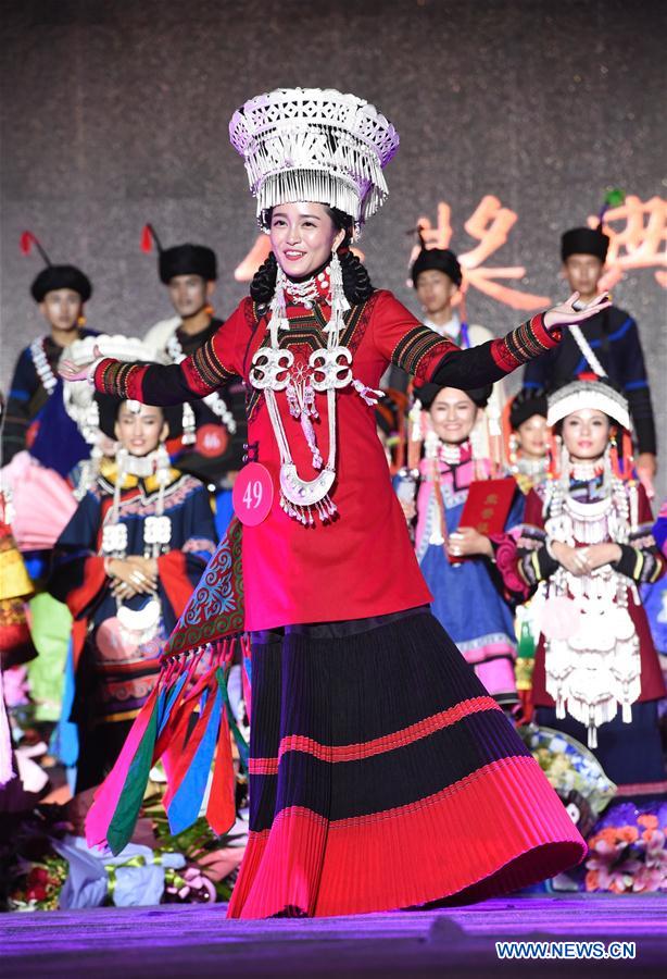 CHINA-SICHUAN-YI ETHNIC GROUP-BEAUTY CONTEST (CN)